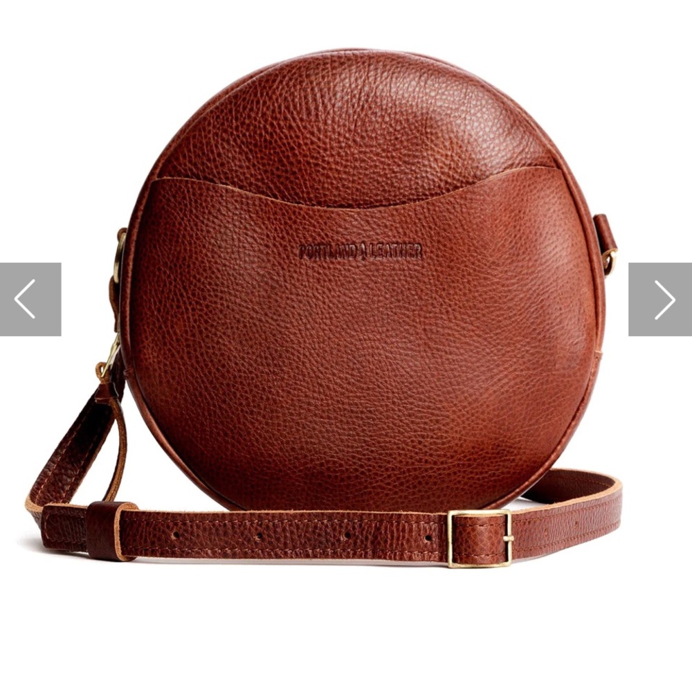 Portland Leather Goods Circle Crossbody
